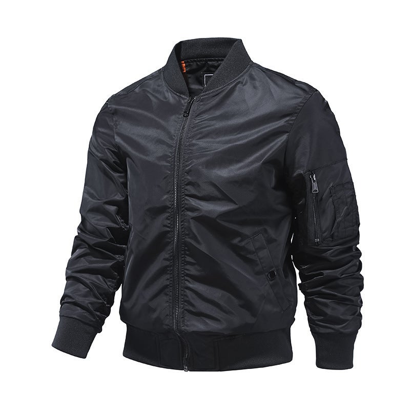 Flight Jacket Live Supply Ma1 Bomber Jacket Baseball Suit Plus Size - Image 4